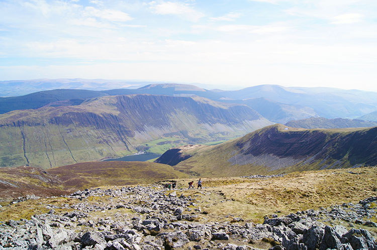 Beautiful views are to be enjoyed from Cadair Idris