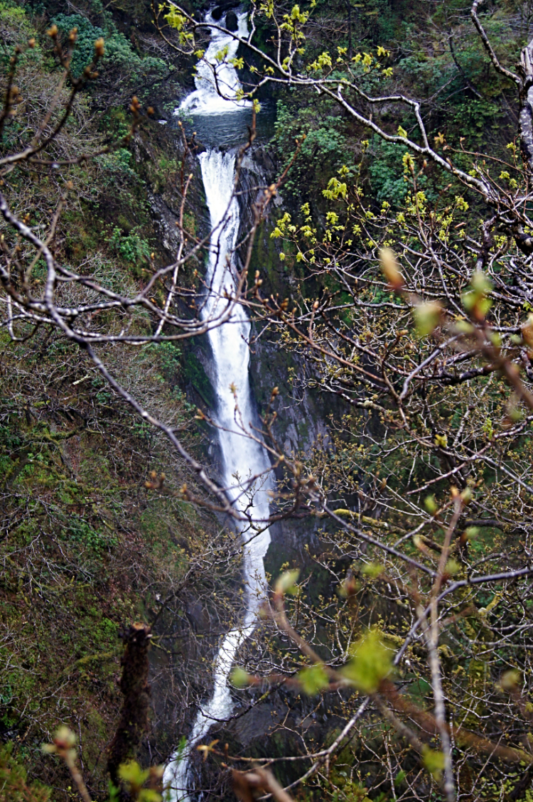 Waterfall in Devil's Bridge Gorge
