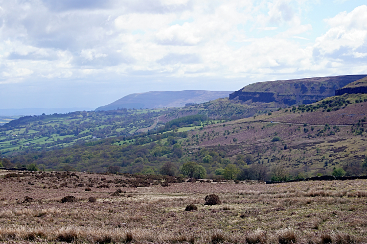 View to Craig y Cilau and Blorenge