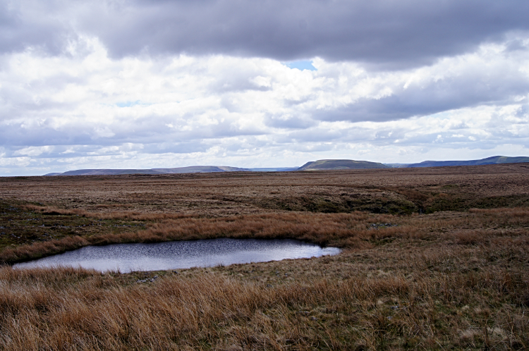 The desolate expanse of Mynydd Llangatwg