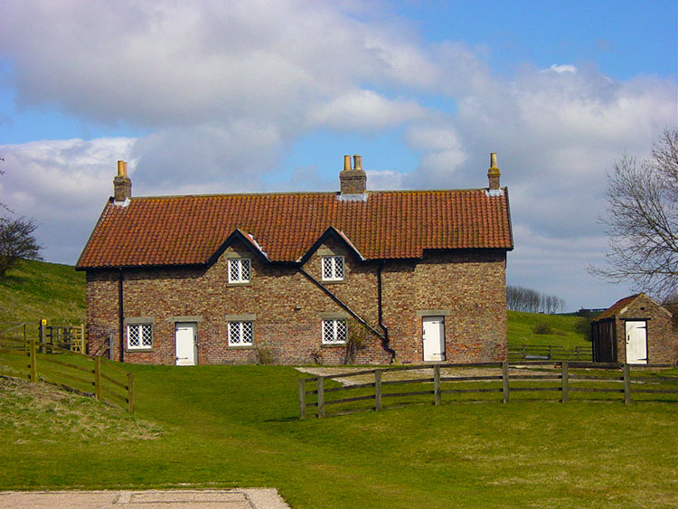 Houses in Wharram Percy
