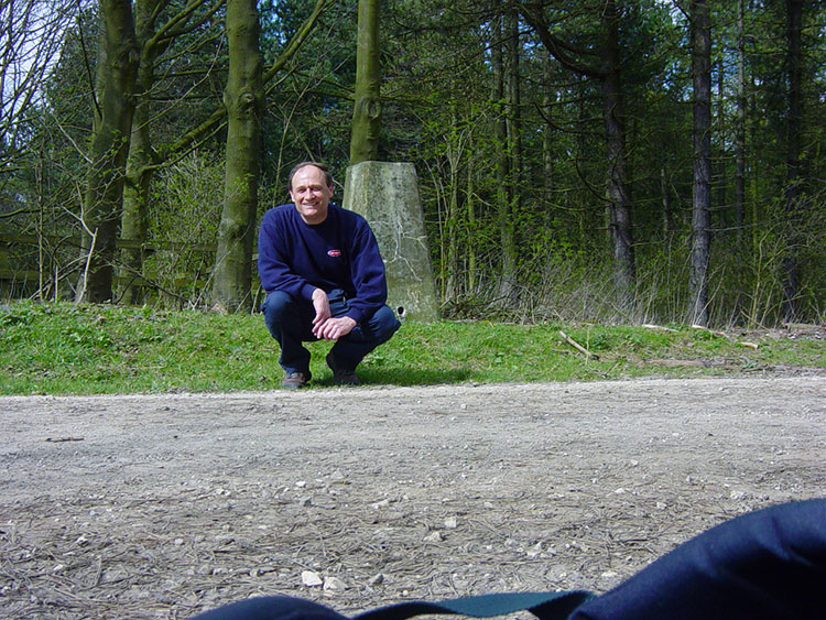 Trig Point at Settrington Beacon, Height 199m