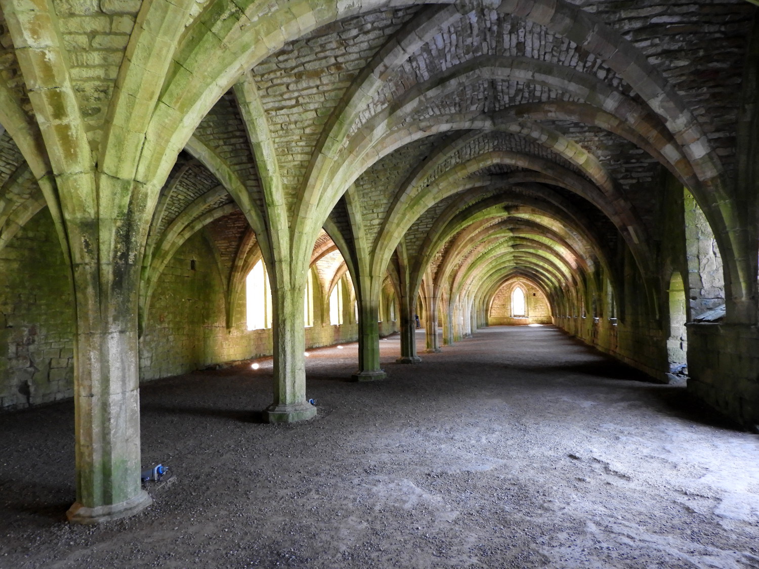 The Great Cloister, Fountains Abbey