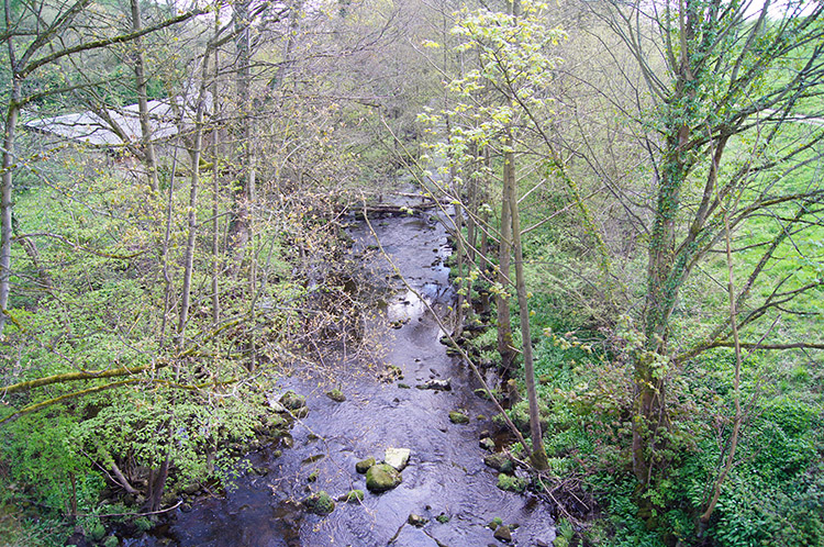 River Washburn at Lindley Bridge