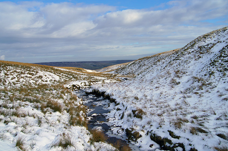 Looking back down Straight Stean Beck