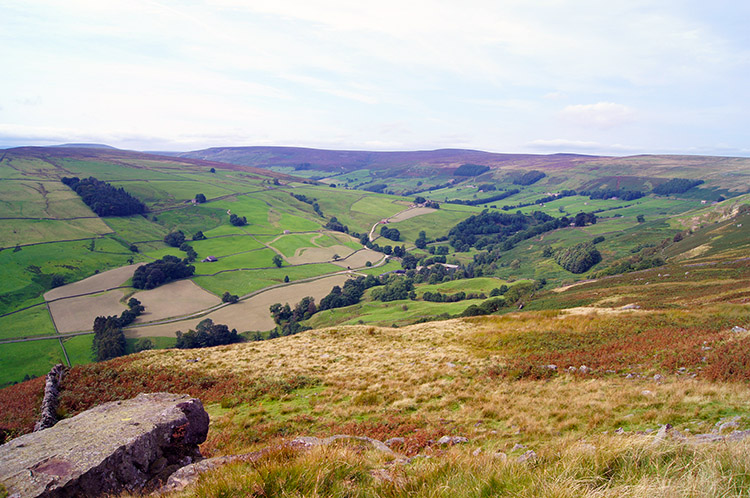 The view to Upper Nidderdale from Thrope Edge