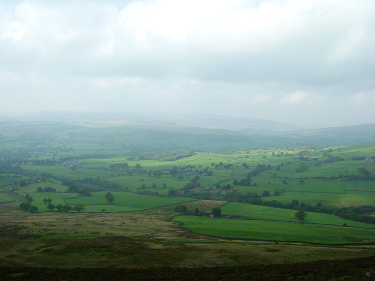 View of Wharfedale from Beamsley Beacon