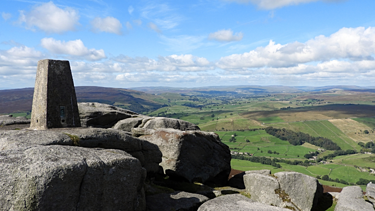 View to Embsay Moor, Appletreewick and Burnsall