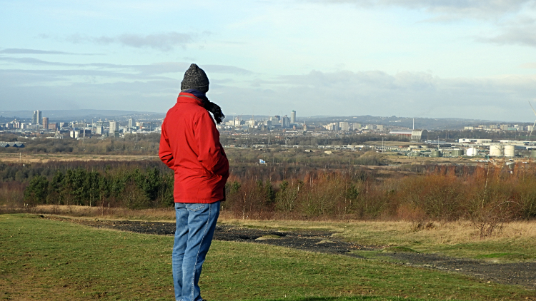 Looking across to south Leeds