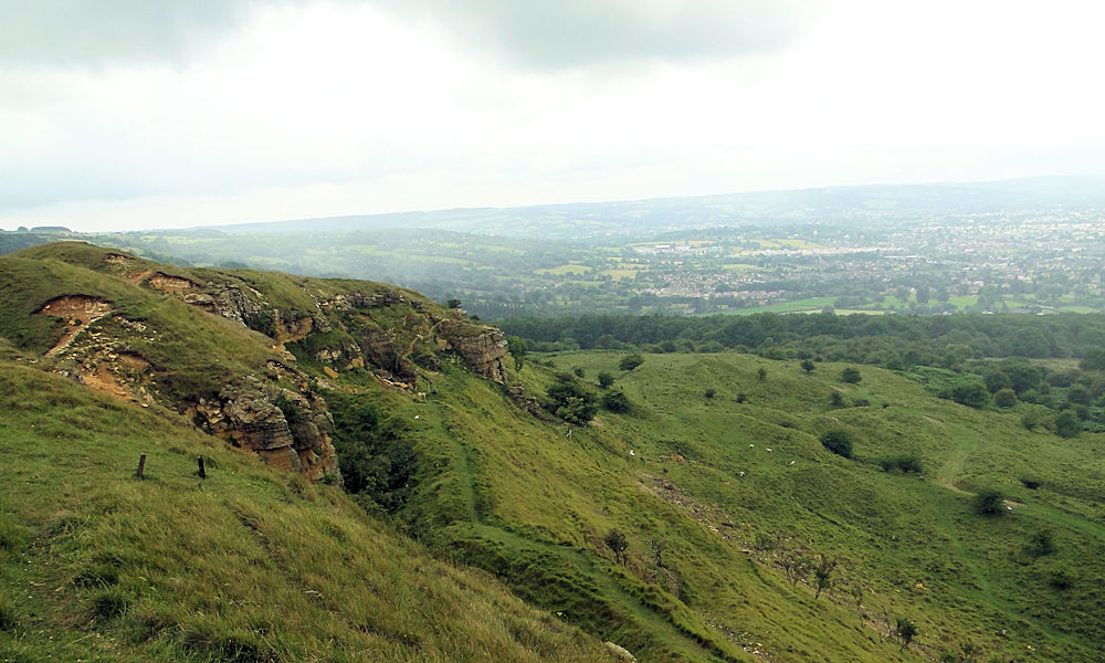 View to Cheltenham from Cleeve Hill