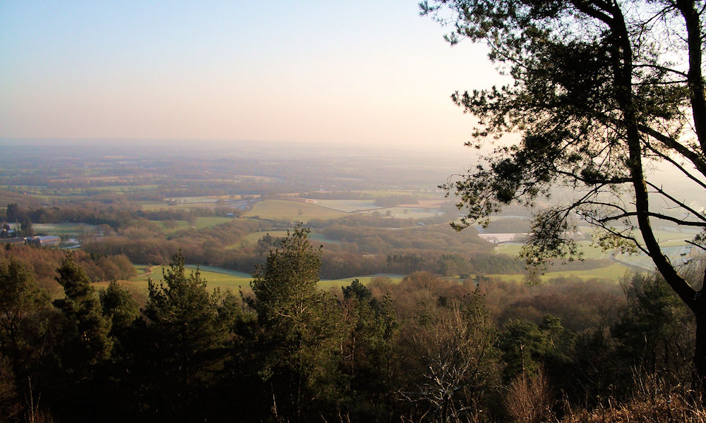 The view from Surrey's county top
