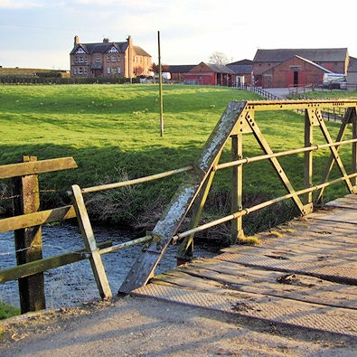 Crossing the Weaver at Old Hoolgrave