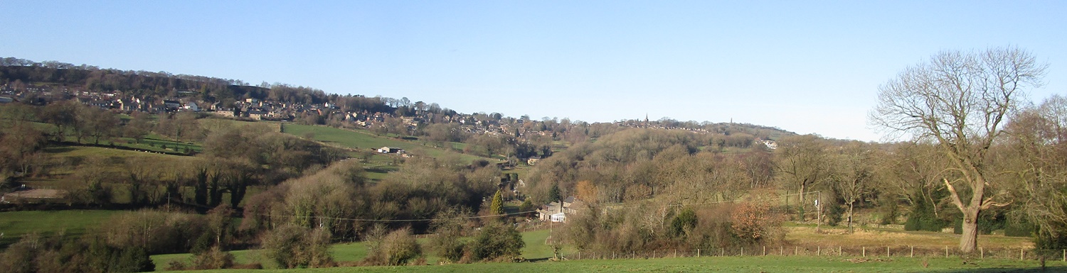 View towards Crich and Crich Stand