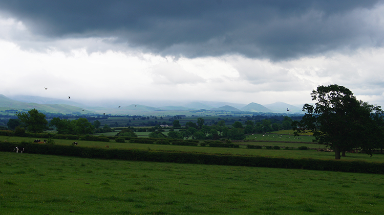 Storm clearing over the North Pennines
