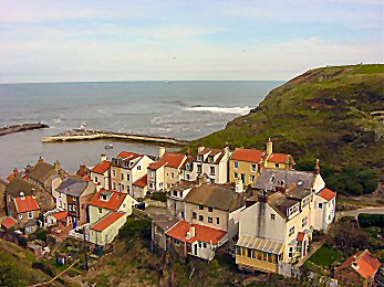 Looking over Staithes