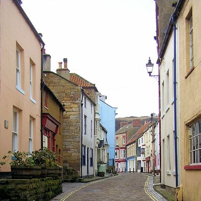 Staithes main street