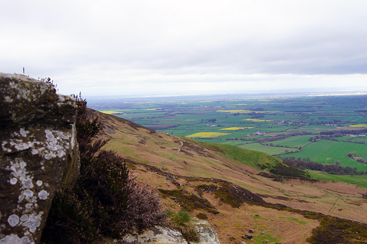 My lunchtime view on Cringle Moor