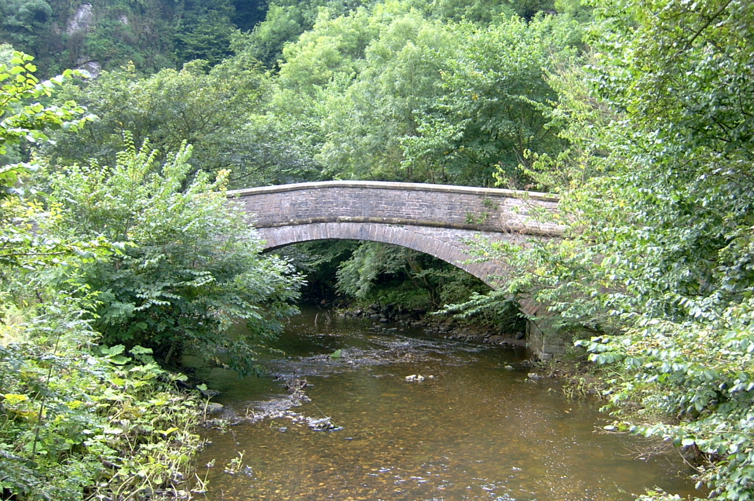 Bridge spanning the River Manifold