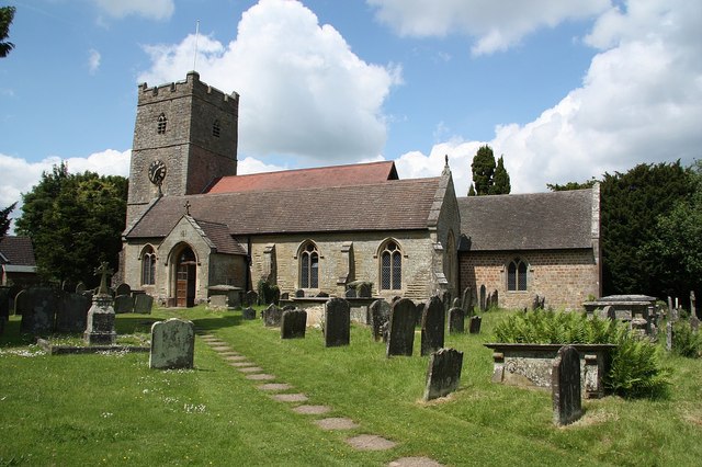 The church in English Bicknor