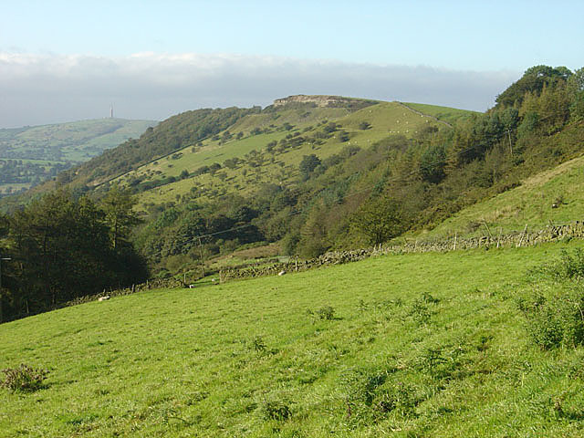 View to Tegg's Nose from the north