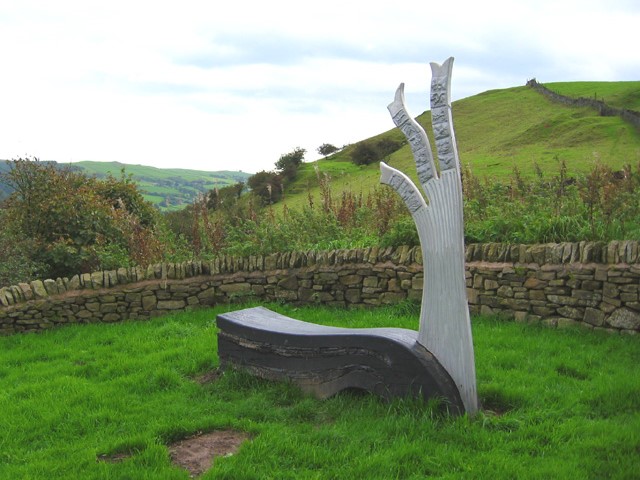Sculpture at Tegg's Nose Country Park