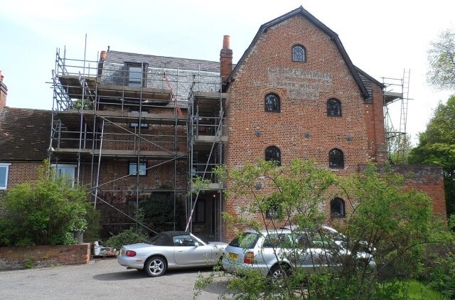 The old flour mill in Walkern