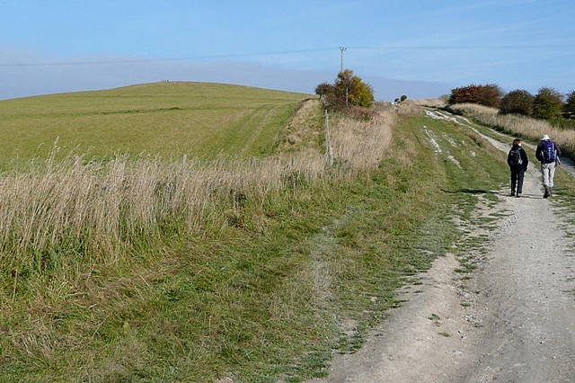 Approaching Weathercock Hill