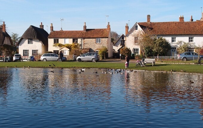 The pond in Haddenham