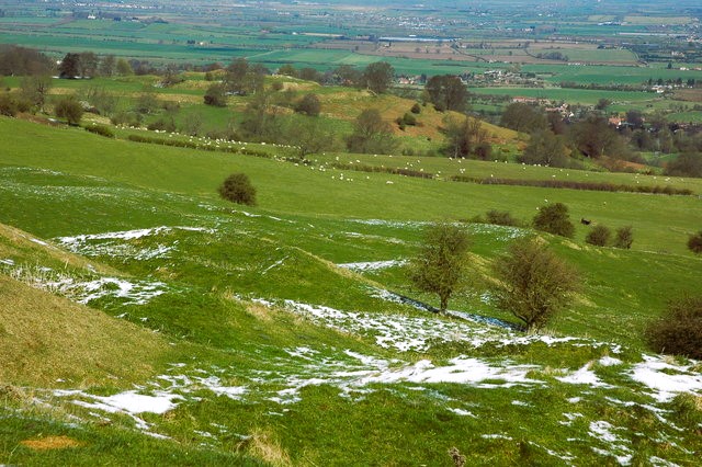 Site of Elmley Castle on Castle Hill