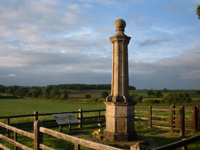 Cromwell Memorial on Naseby Battlefield