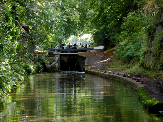 Tyrley Locks on the Shropshire Union Canal