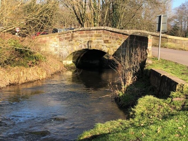 Walkmill Bridge on the River Tern