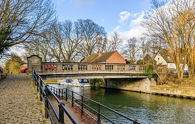 Bridge over the River Lea, Stanstead St Margarets