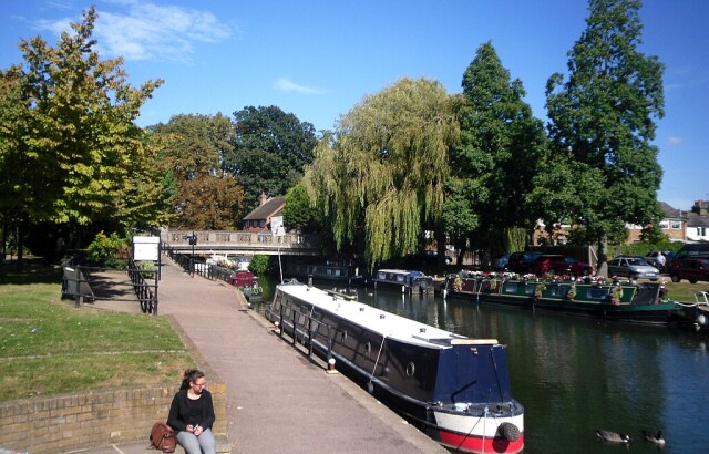 River Lea Navigation near Stanstead Abbots