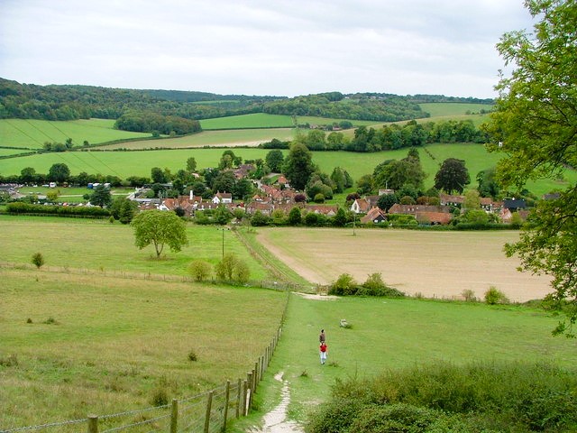 Following the Chiltern Way to Turville