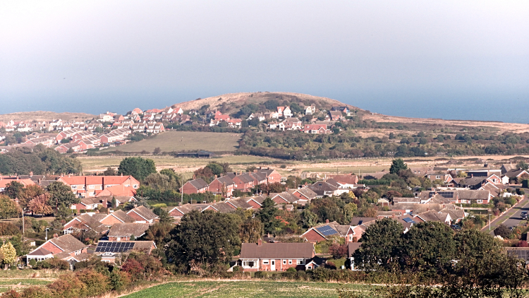 View of Sheringham from Stone Hill
