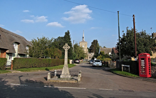 Hinxton village centre