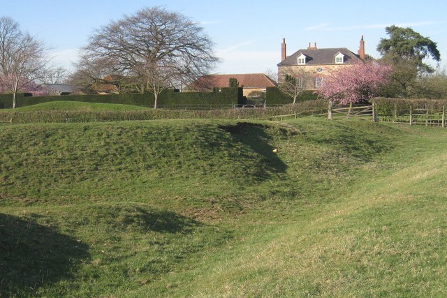 Ancient field ditches at Willoughton
