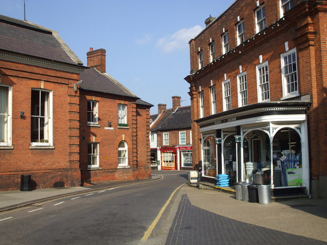 A corner off Aylsham town centre