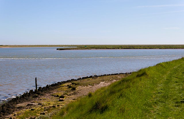 View to Havergate Island from Chantry Point
