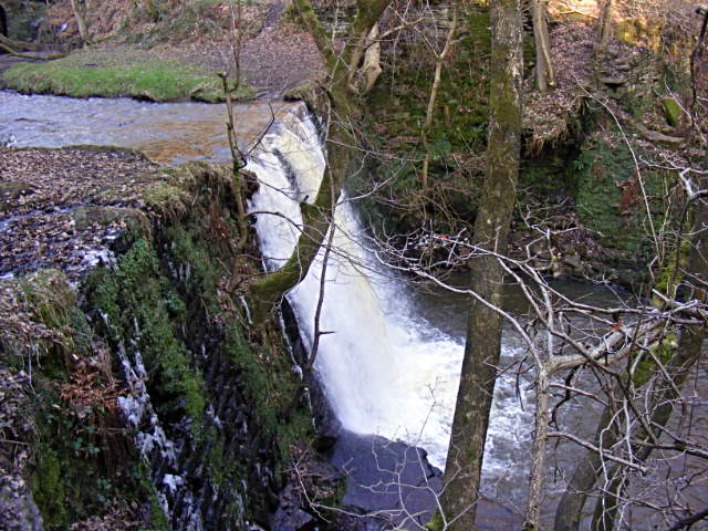 Carr Wood Waterfall, Naden Brook