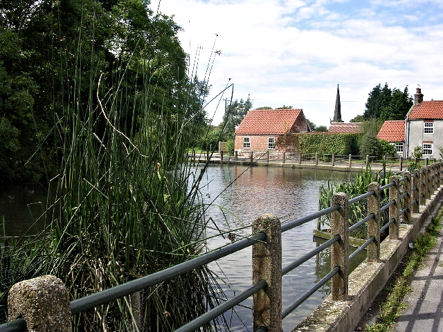 Huggate village pond