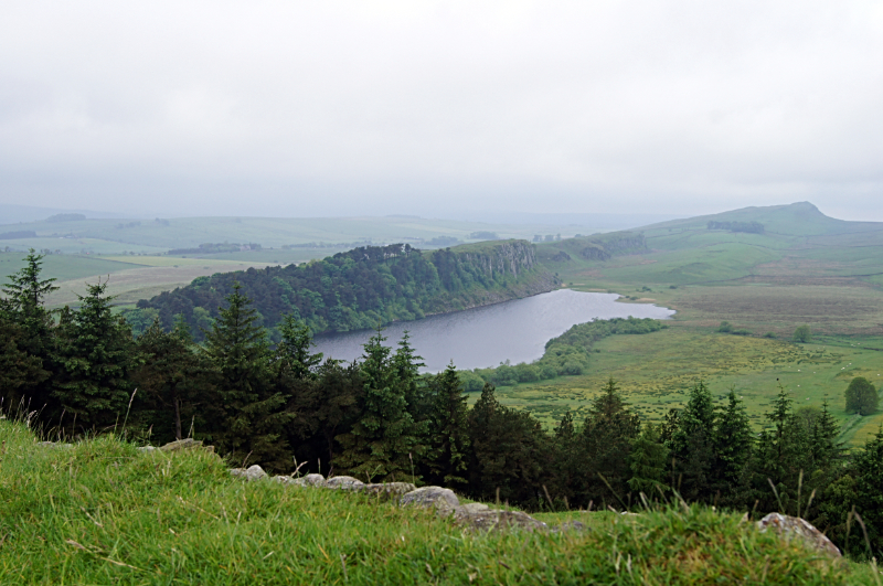 View to Crag Lough from Hotbank Crags