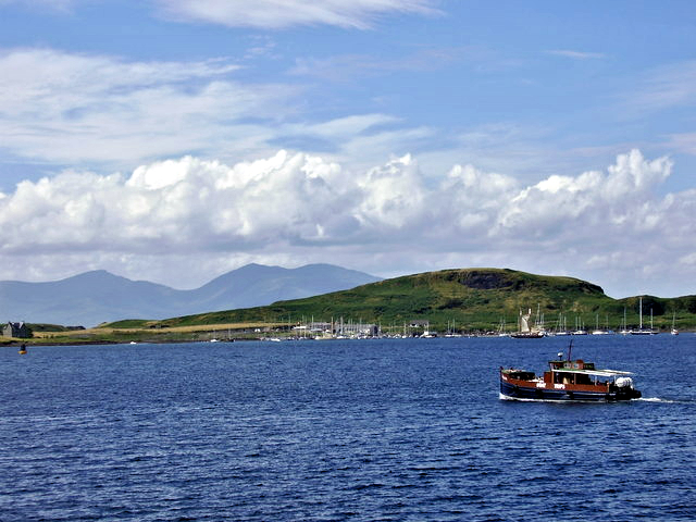 View to Kerrera from Oban Bay