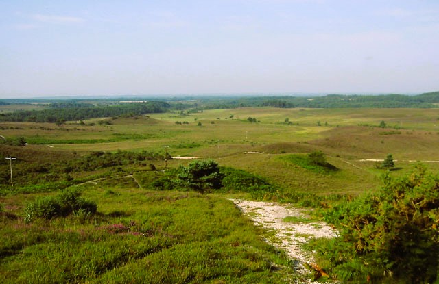 The view from Castle Hill Fort