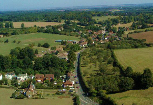 Overhead view of Doddington