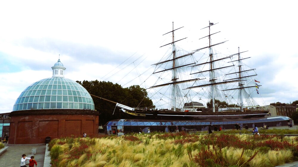 Greenwich Foot Tunnel and Cutty Sark