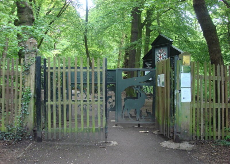 Gateway at Highgate Wood