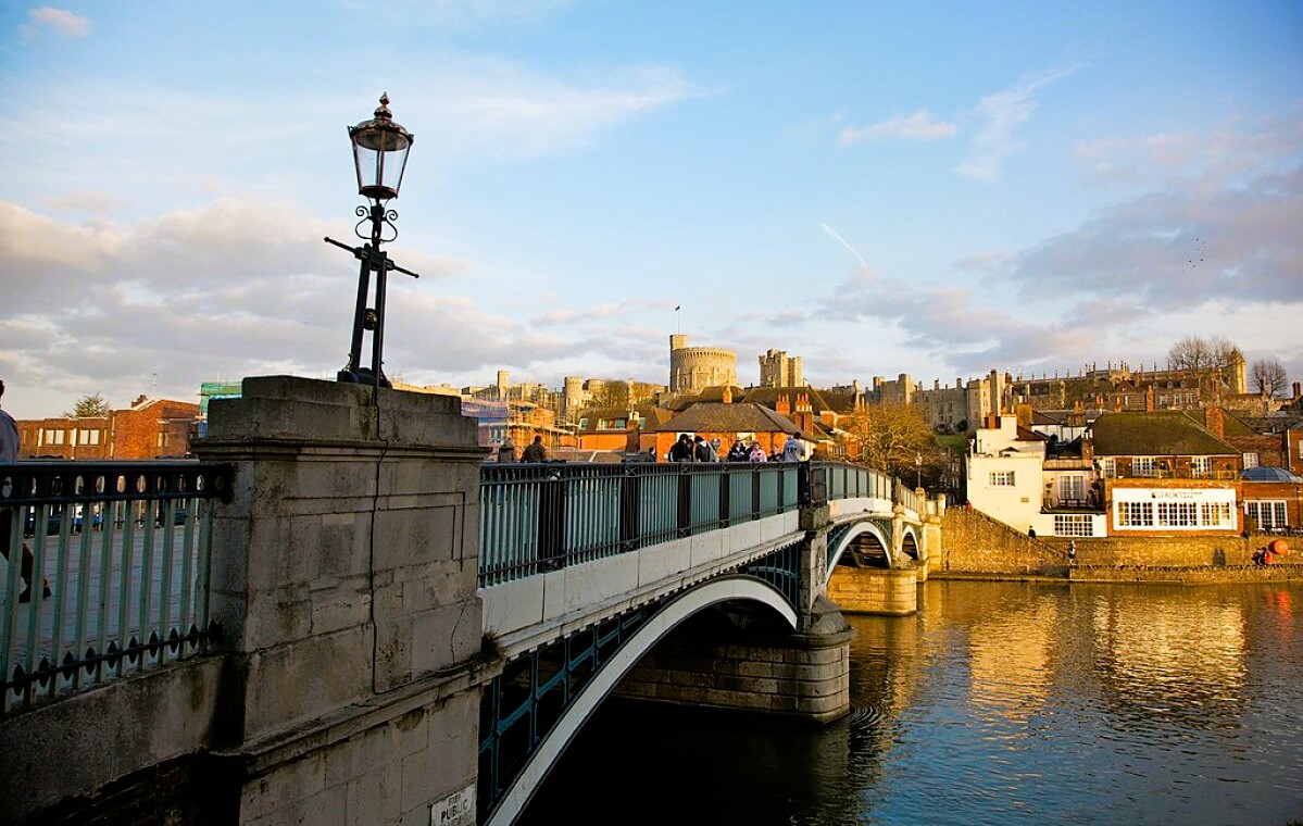 View of Windsor from Windsor Bridge