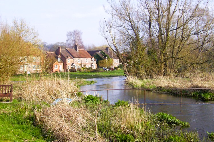 River Lambourn at Bagnor